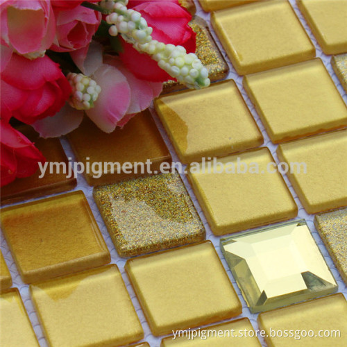 Golden Luster Pearl Pigment For Mosaic Tile